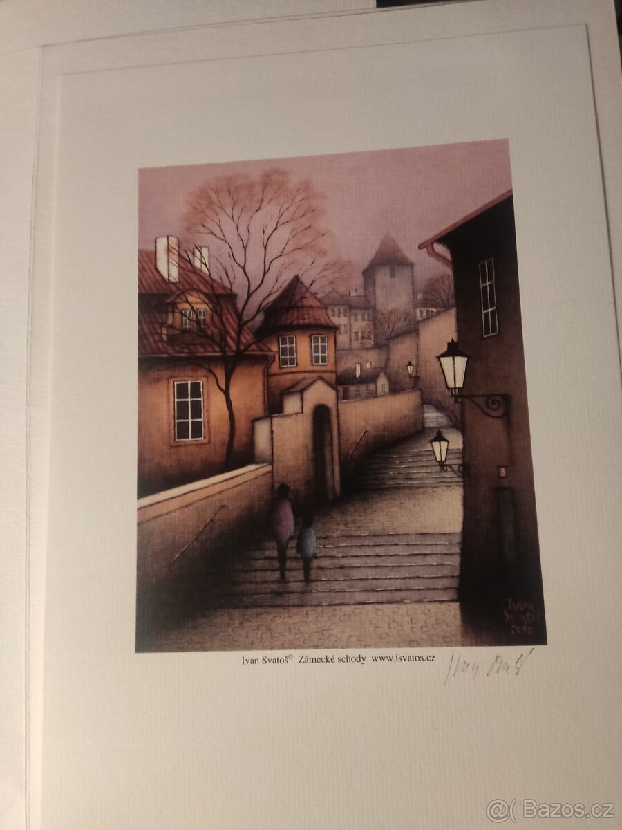 Ivan Svatoš litografie - 3