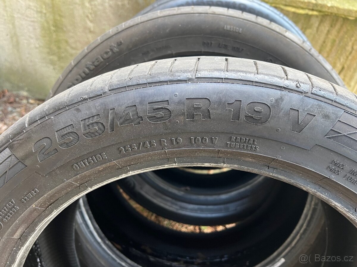 Letní pneu Continental 255/45 R19 V - 3