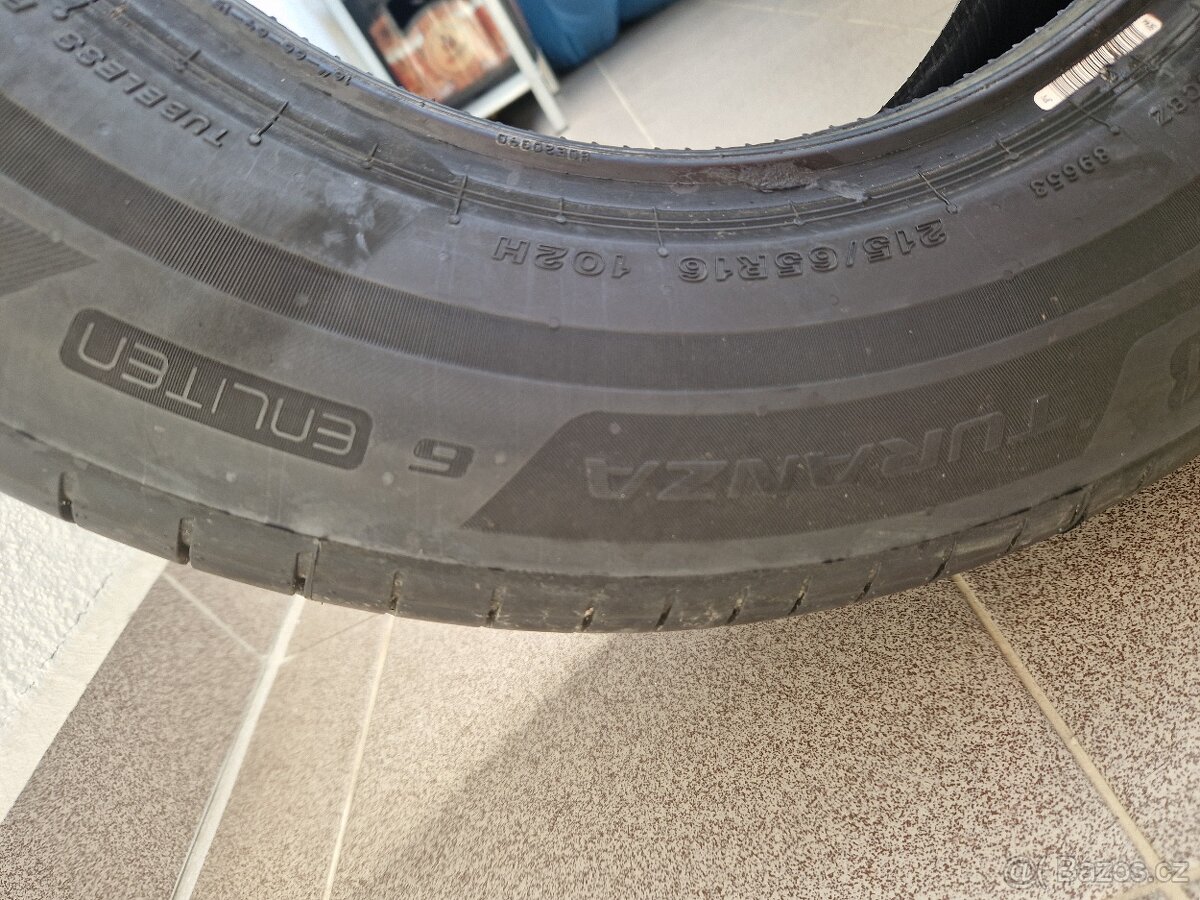 Bridgestone Turanza 6 ENLITEN 215/65 R16 – DOT 2425 - 3