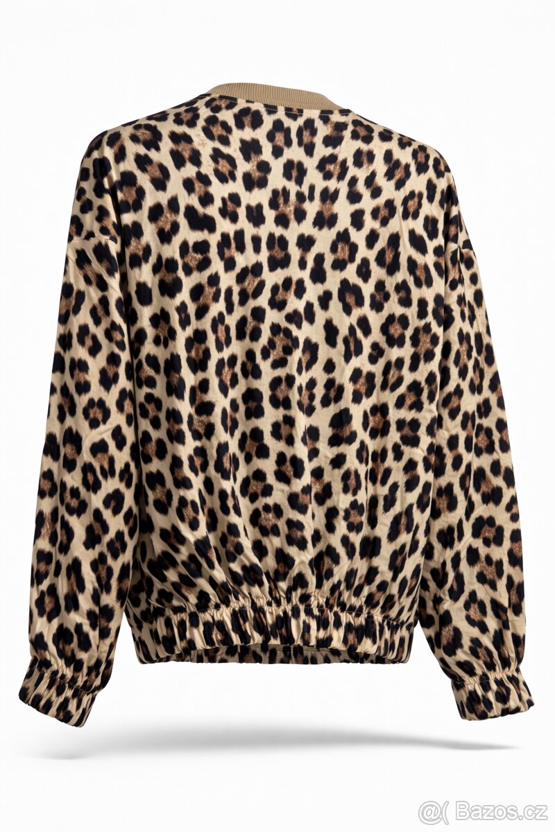Dámská blůzka s leopardím vzorem – vel. XL - 3