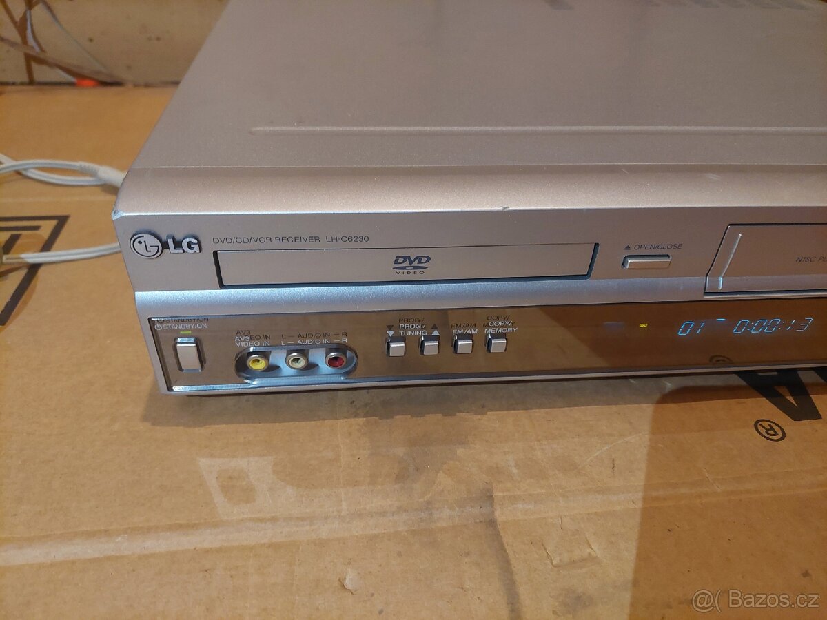 LG zesilovač VHS DVD - 3