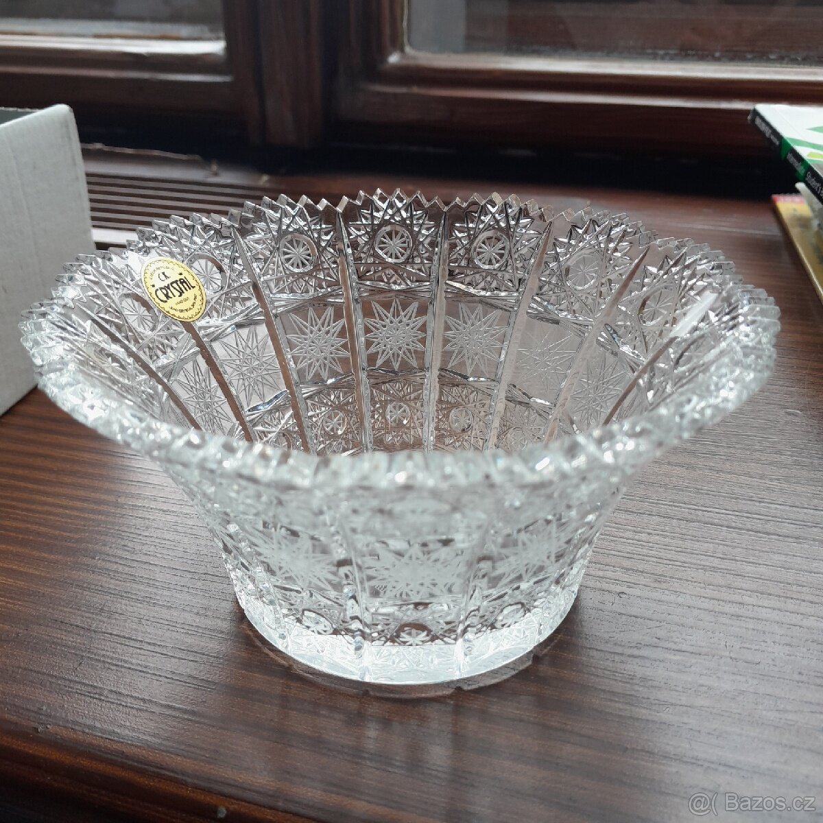 Krásná broušená miska - 3