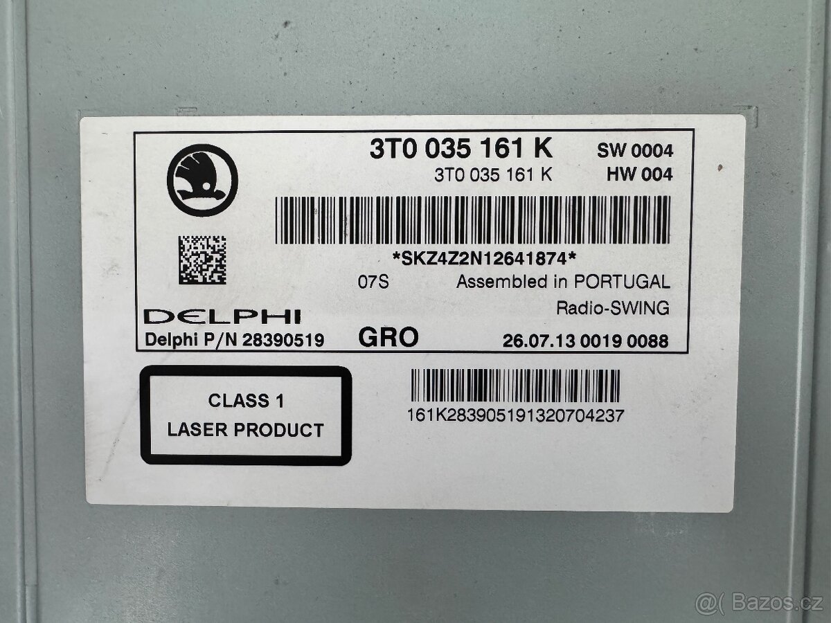 Autoradio SWING SUPERB 2008> - 3