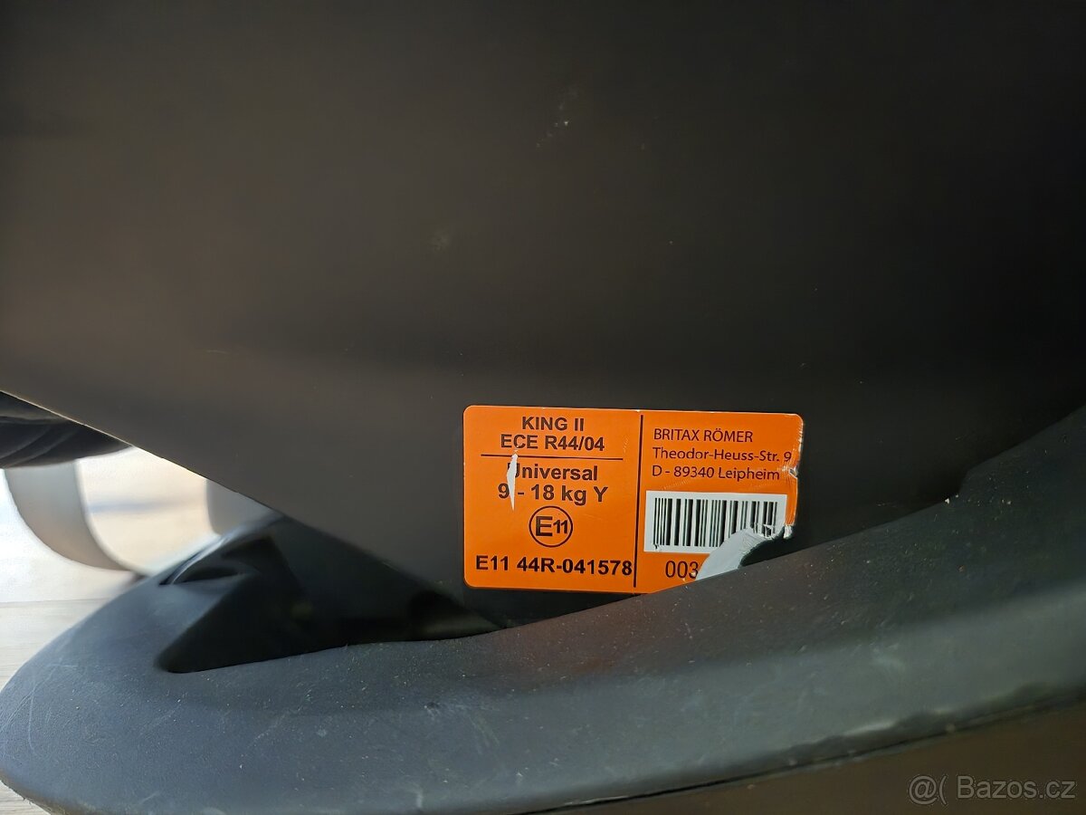 Britax römer king dětská autosedačka - 3