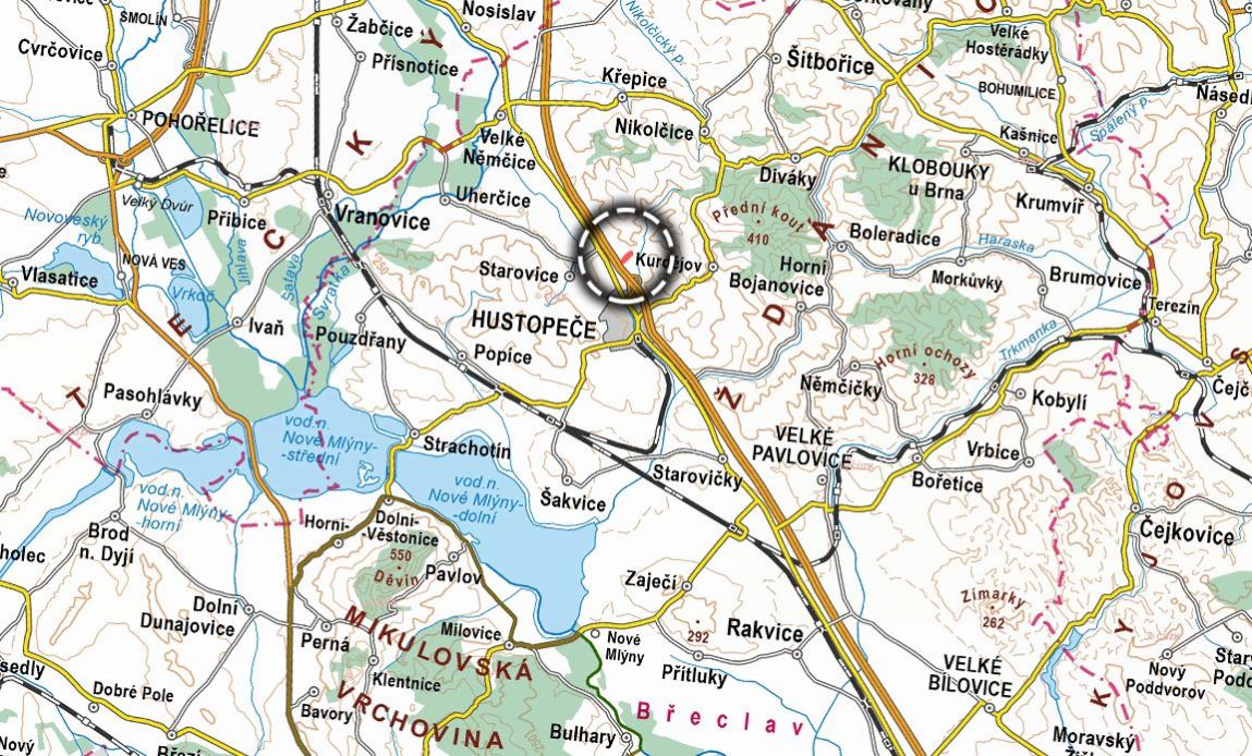 Zemědělská půda, prodej, Hustopeče, Břeclav - 3