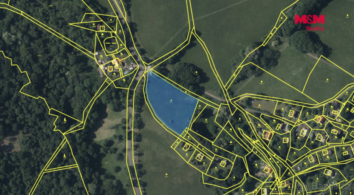 Prodej louky, 3967 m², Třebívlice - 3