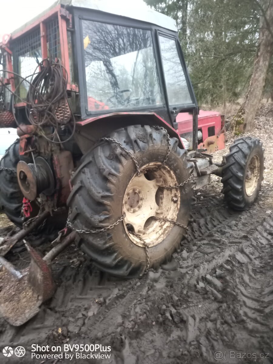 Prodám lesní traktor Zetor 7045 SLEVA - 3