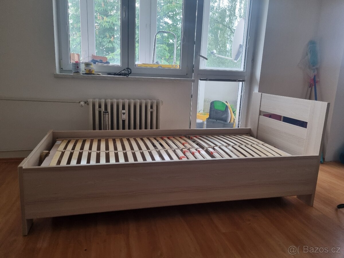 Postel 90x200 s úložným prostorem - 3