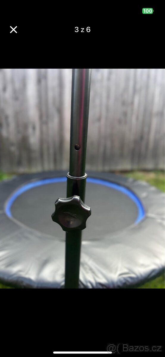 Trampolína s madlem - 3