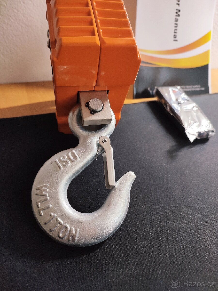 Závěsná jeřábová váha na 1000 kg s dálkovým ovládáním - 3