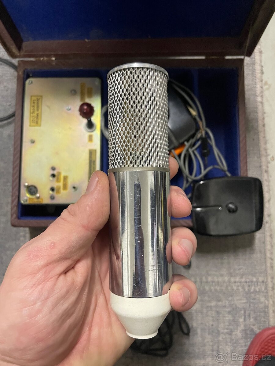 Joachim Wetzel Leipzig 027 – vintage lampový mikrofon - 3