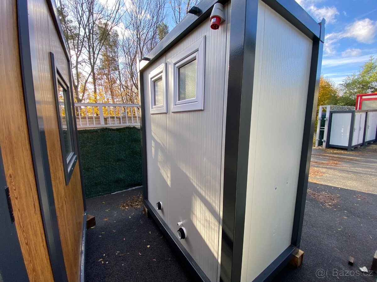 Kontejner WC 2x kabina,sanitární buňka nová - 3