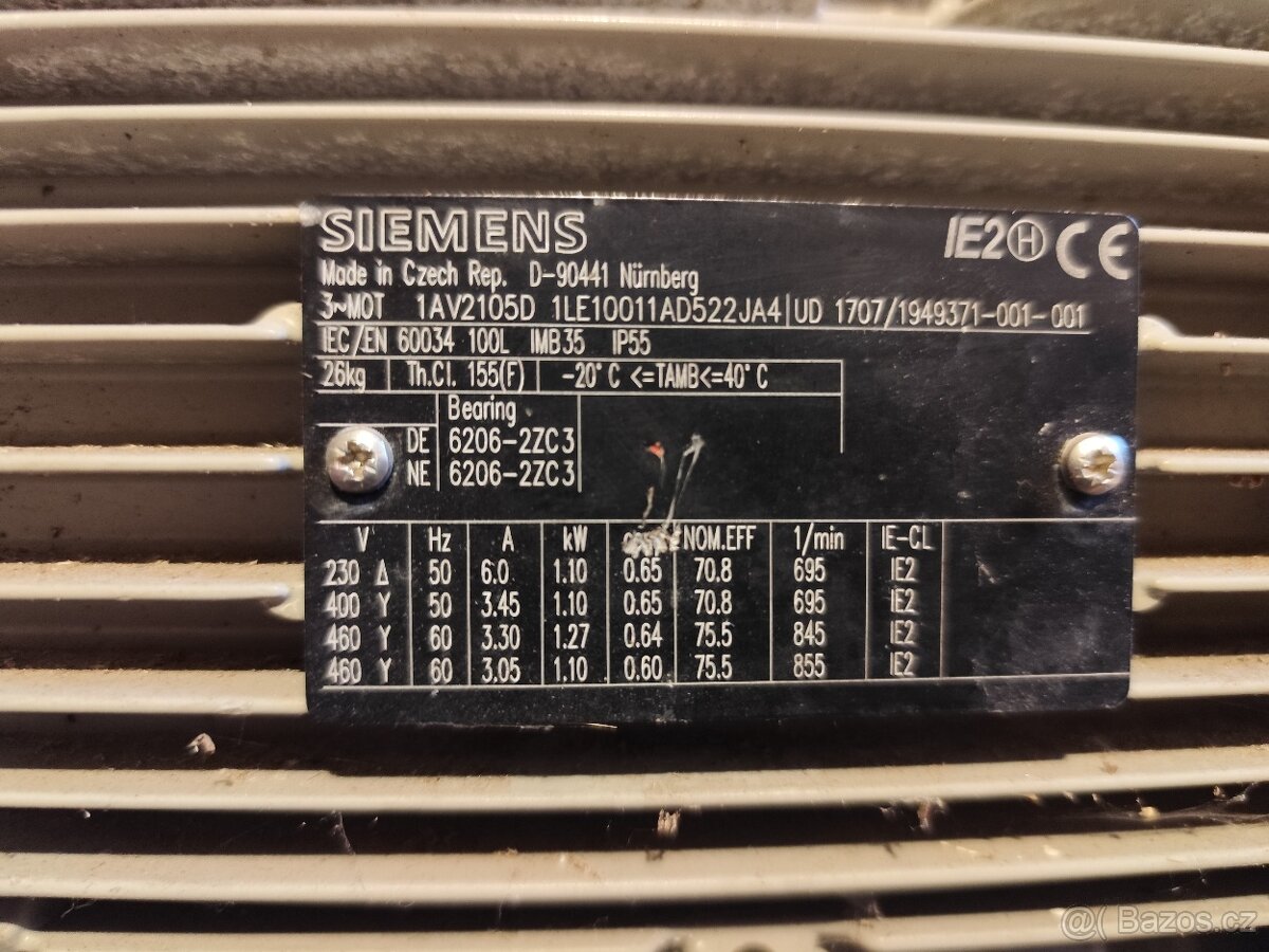 Elektromotor Siemens D-90441 - 3