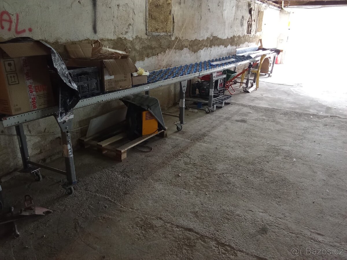 Kolečkový dopravníkový pás na kartony - 3