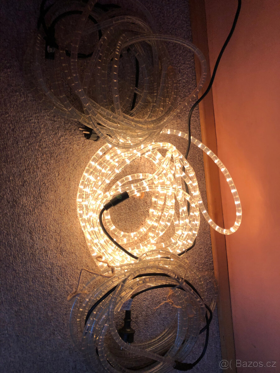 Neon světelné hadice 5 m - několik, nové i použité - 3