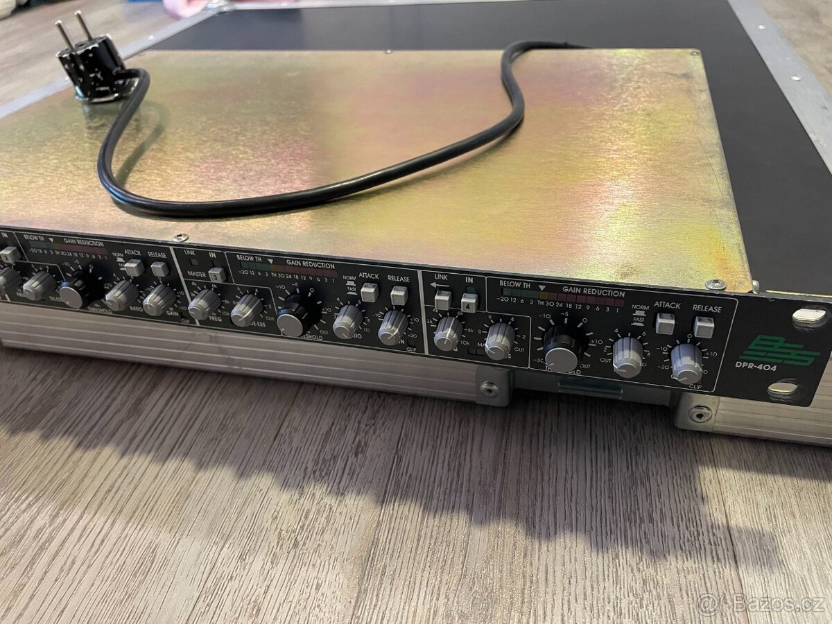 BSS DPR-404 Quad Comp, DPR-504 Quad Gate – Studiová klasika - 3