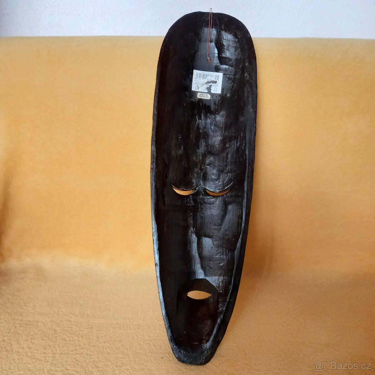 Dřevěná maska z Indonésie - 3