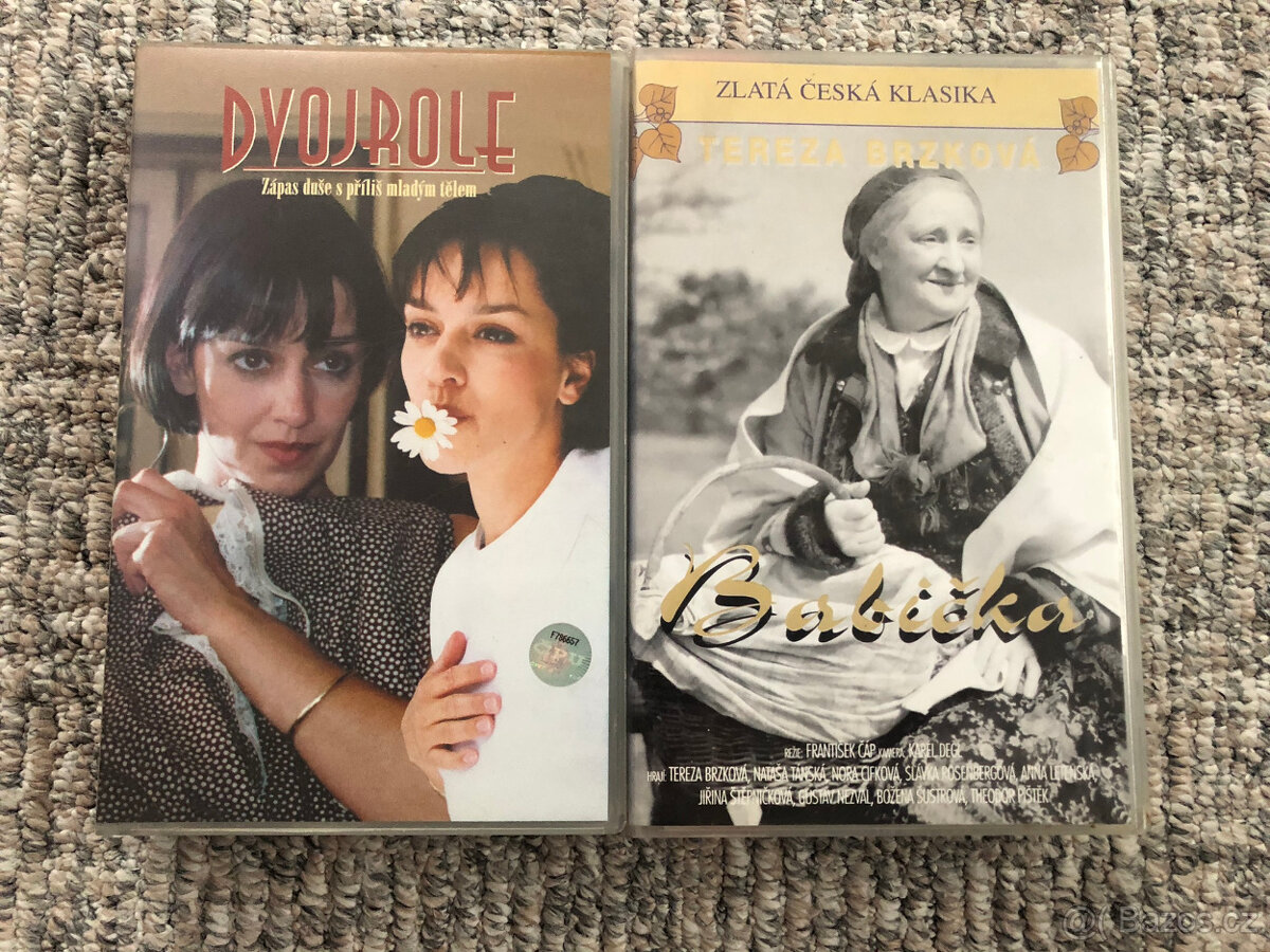 Originál VHS videokazety - 3