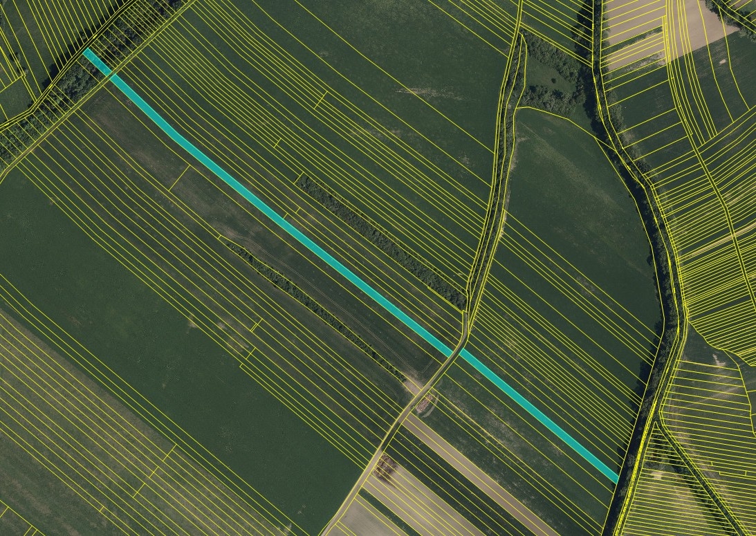 Prodej pole – 2 555 m2 – Malá Vrbka - 3