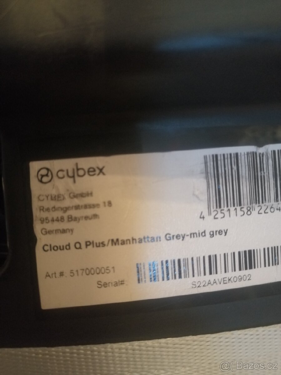 Autosedačka Cybex Aton Q polohovací - 3