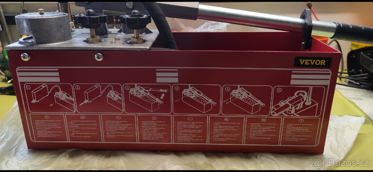 Hydraulická zkušební pumpa - 3