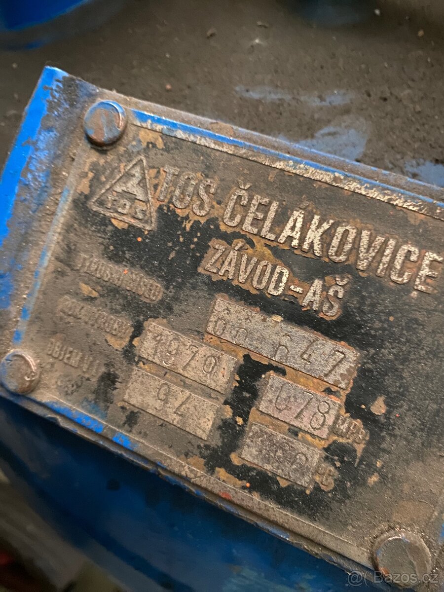 Kompresor TOS čelákovice 100l - 3