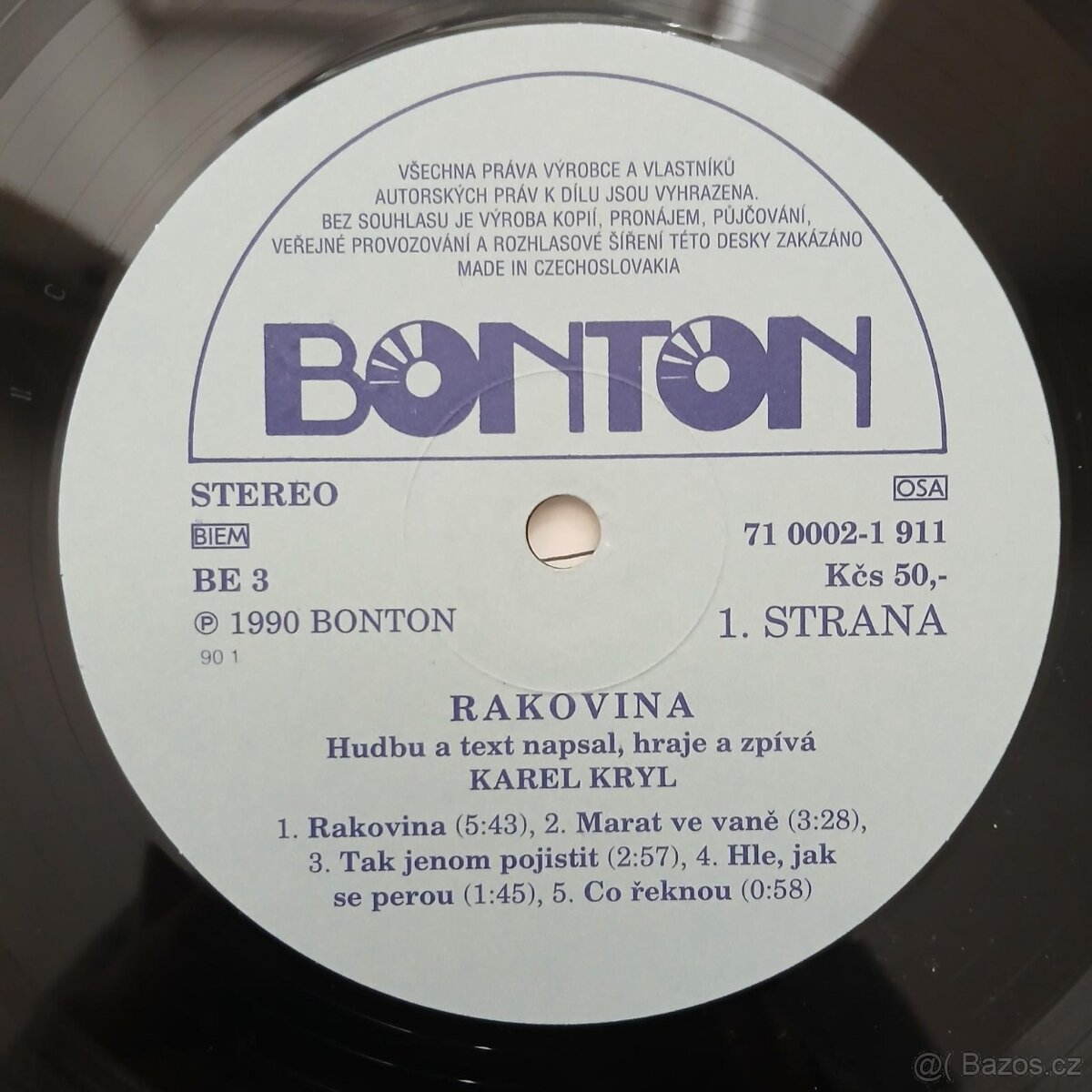 Karel Kryl – Rakovina (LP) - 3