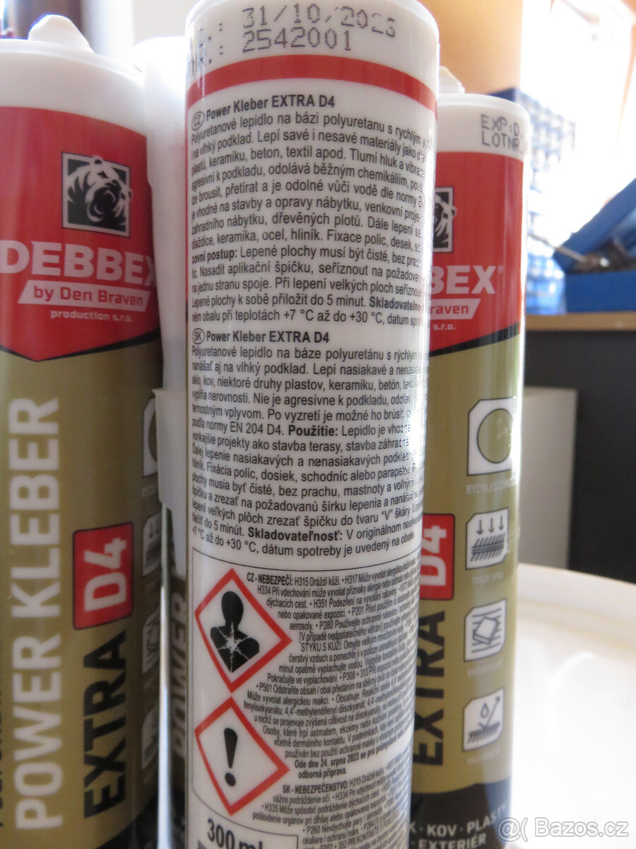 Polyuretanové lepidlo POWER KLEBER EXTRA D4 - 3