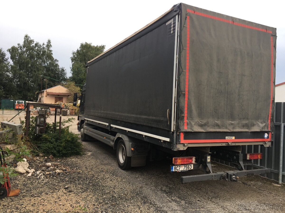Mercedes Atego 1222 plachta, valník - 3