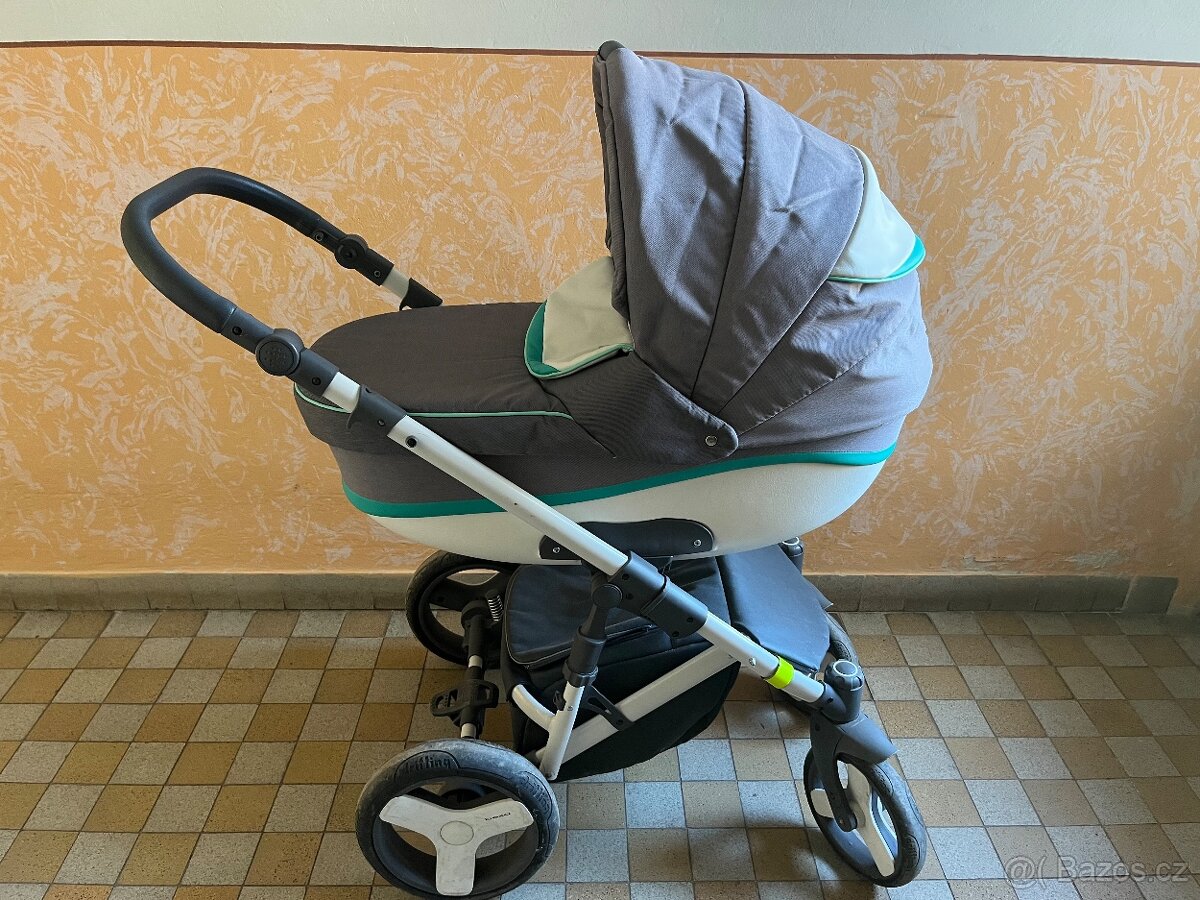 Dětský kočárek Bexa ideal - trojkombinace s isofix základnou - 3