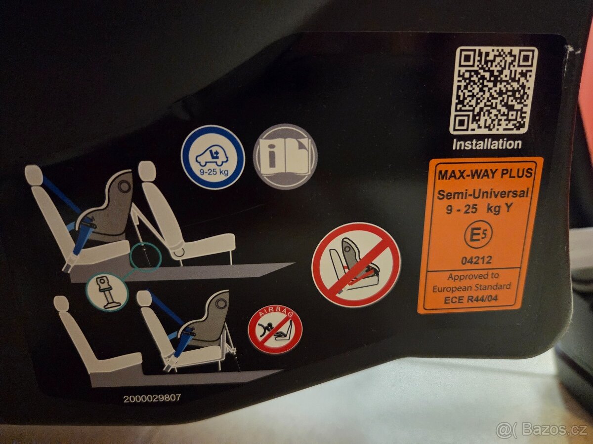 Autosedačka Britax Romer - 3