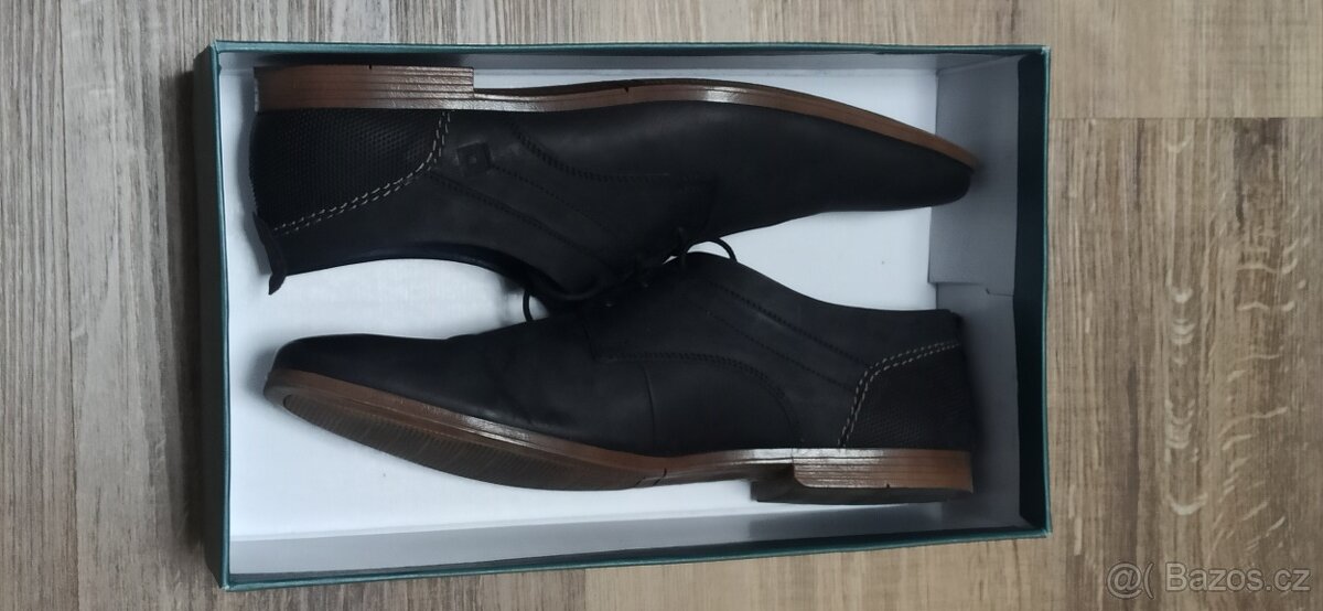 Pánské elegantní polobotky SHM, velikost 46 - 3