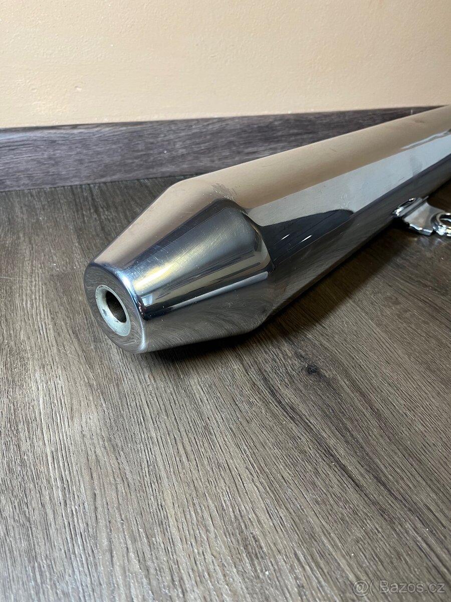 Triumph Thruxton 900 originální výfuky - 3