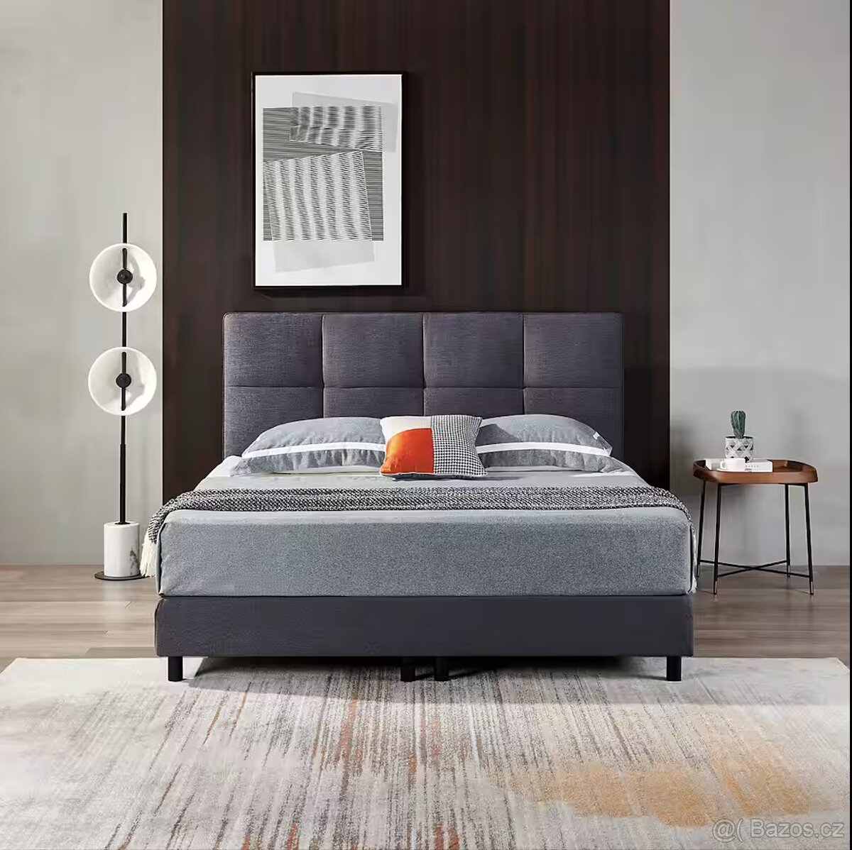 Čalouněná postel Hugo 160x200cm Nová - 3
