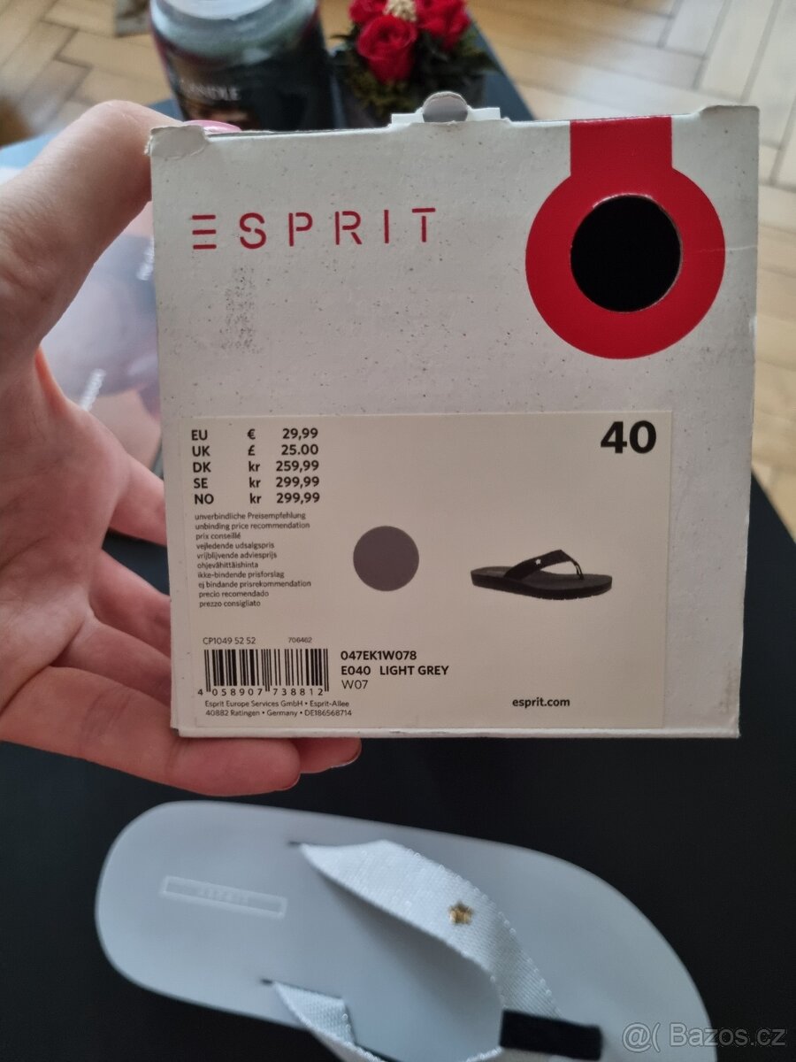 Dámské žabky Esprit vel 40 - 3