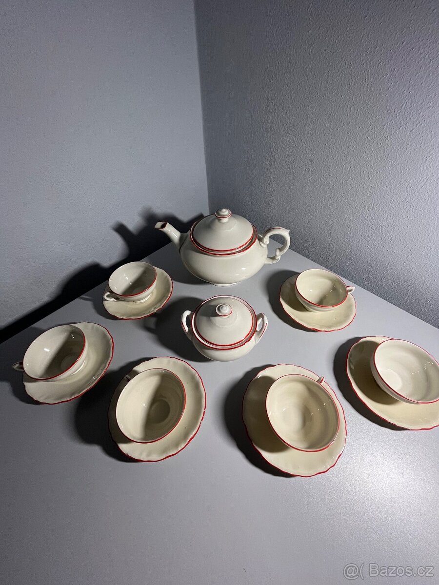 Porcelánový čajový servis - 3