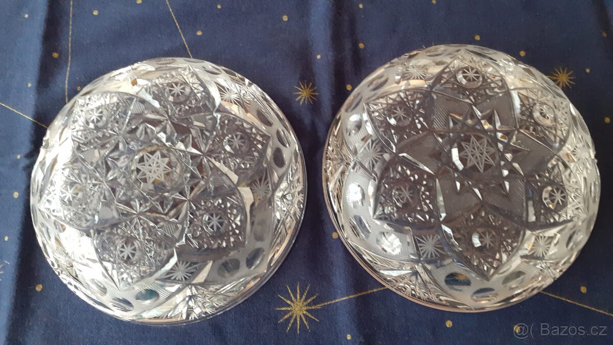 Broušená dóza s víkem - 3