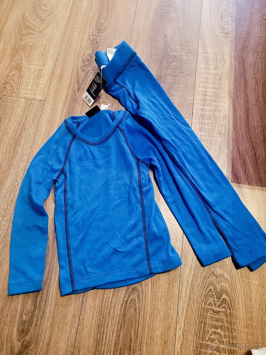 Termo prádlo komplet modrý 110/116 - 3