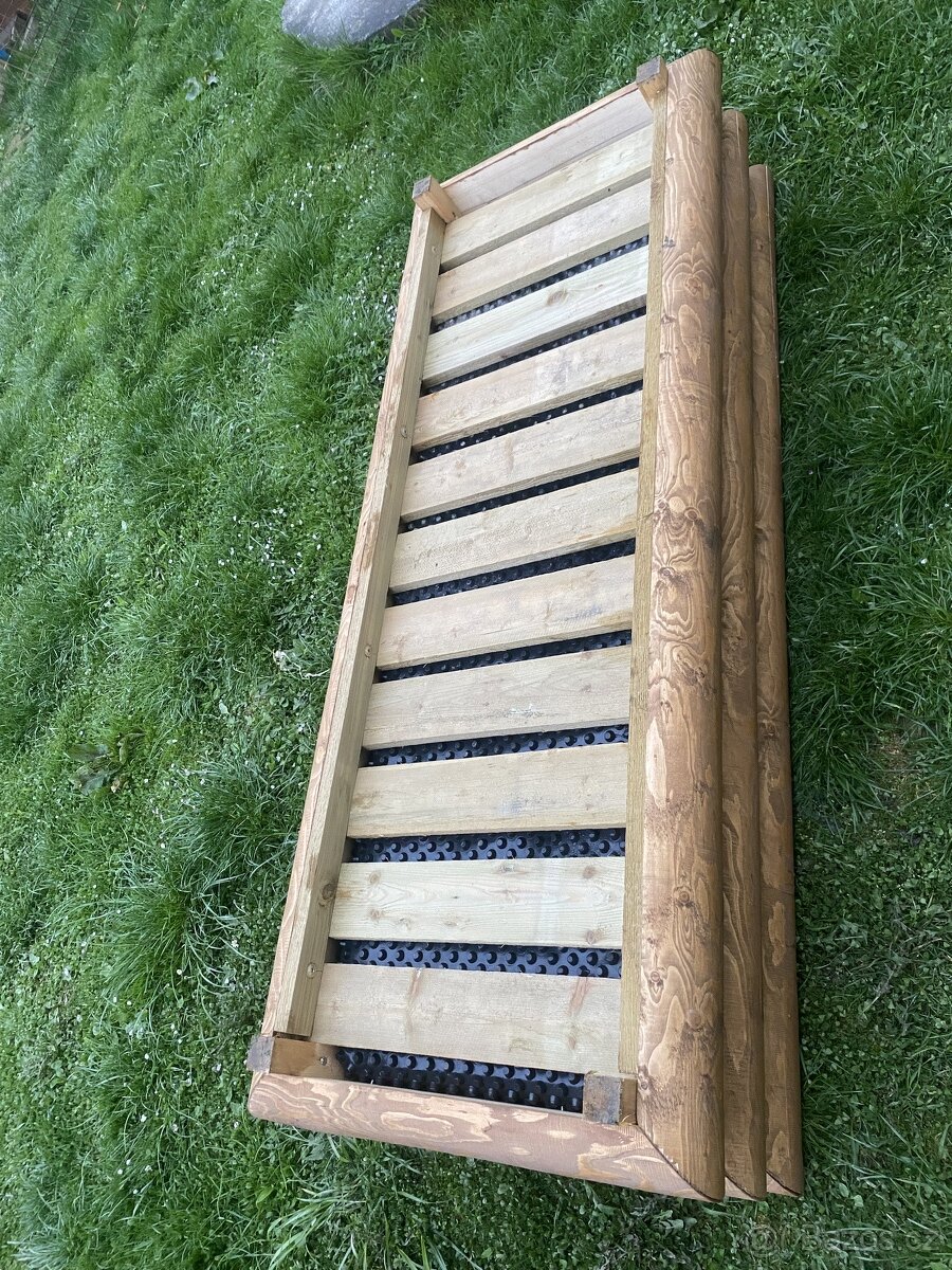 Dřevěný truhlík (vyvýšený záhon) - 3