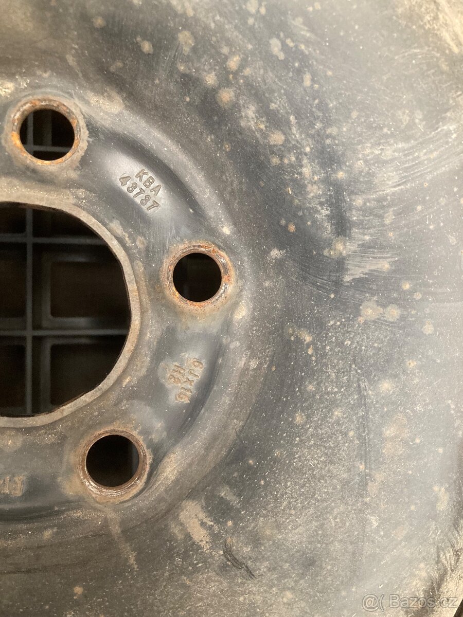 Ocelové disky KFZ 6J X 15H2 ET 43 - 3