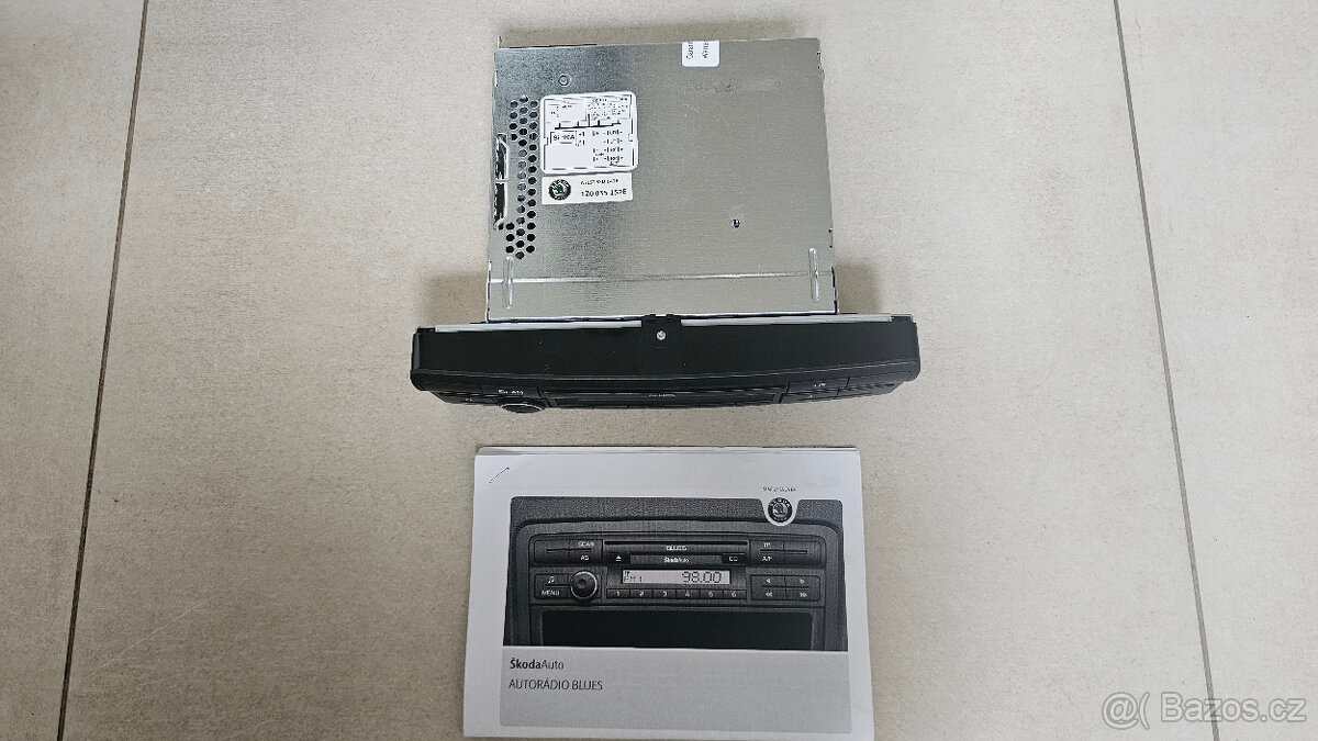 ŠKODA YETI - originál autorádio BLUES - 3