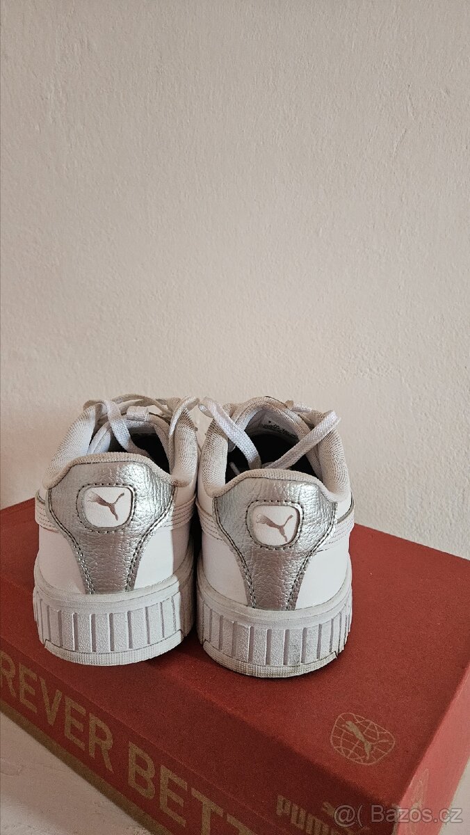 Bílé Tenisky Puma dámské - 3