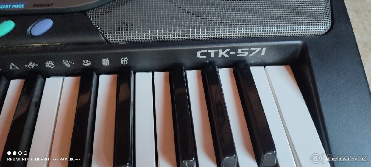 Klávesy Casio - 3