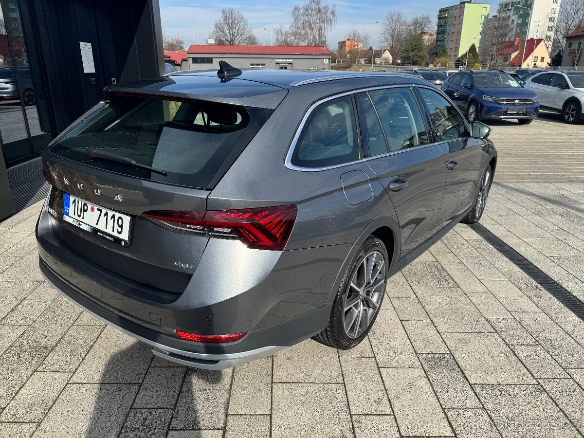Škoda Octavia IV Scout 2,0TDI 110kW DSG 4x4 VYHŘ.SKLO NAVI