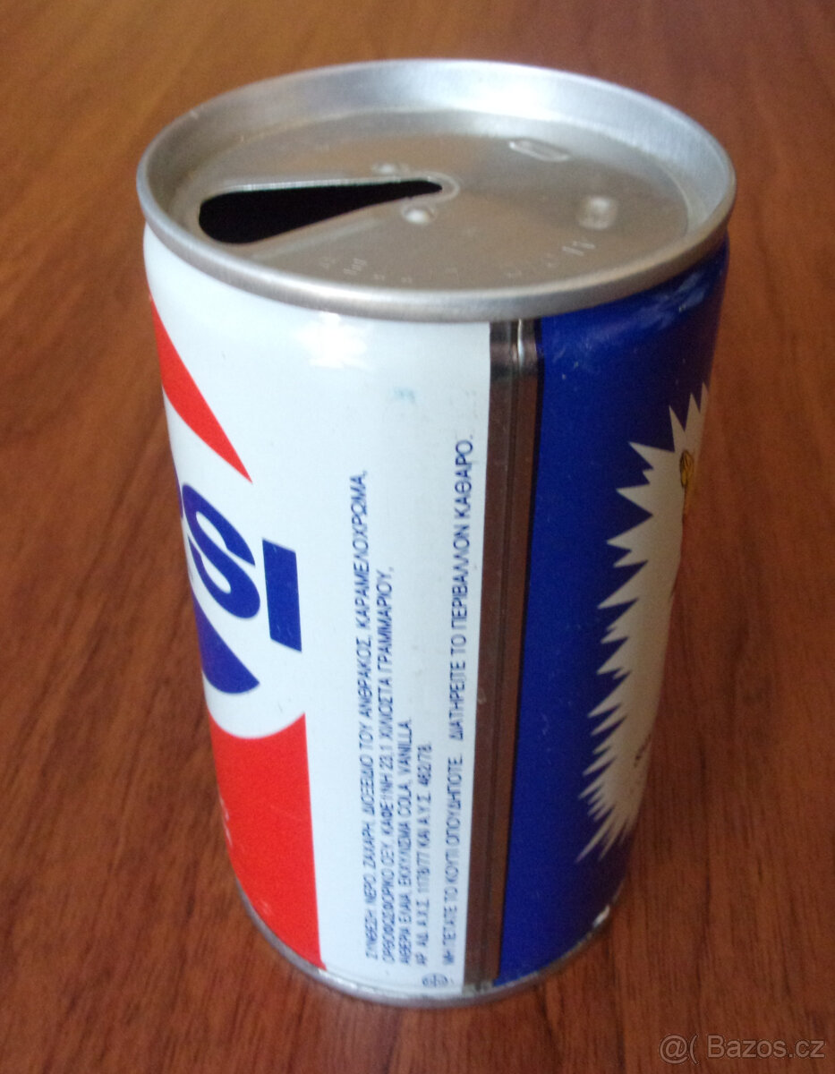 Vzácná sběratel.plech.Pepsi s motivem SHAZAM 1982 - 3