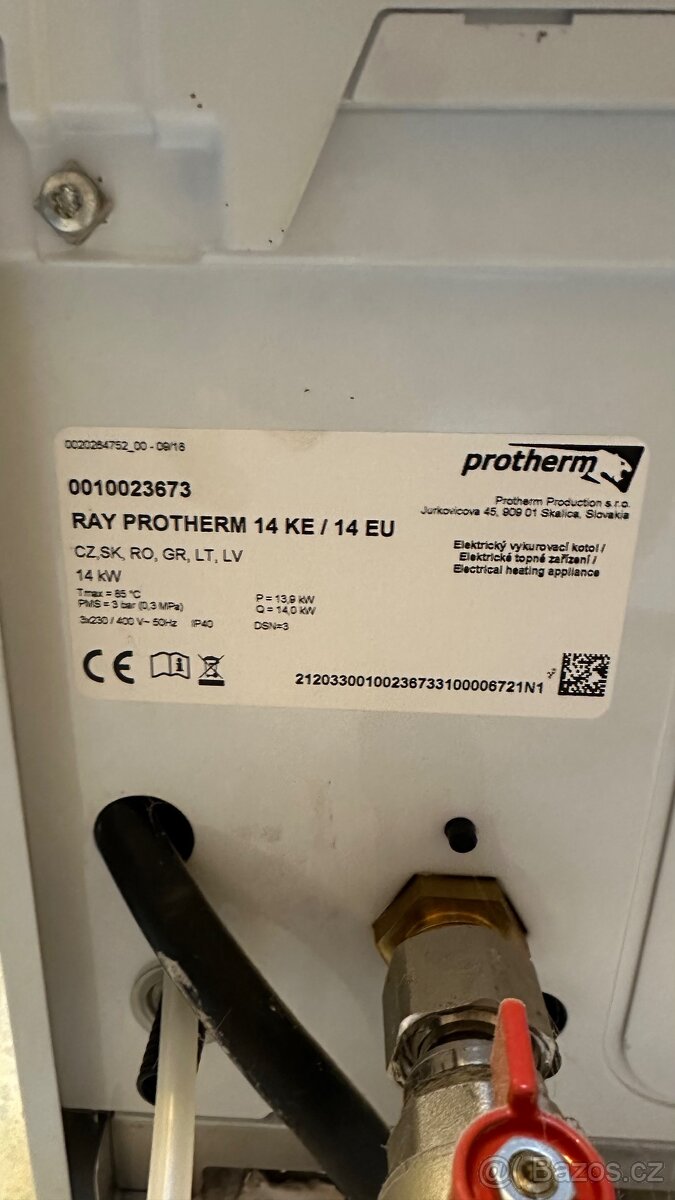 Elektricky kotel Protherm Ray 14 KE - 3