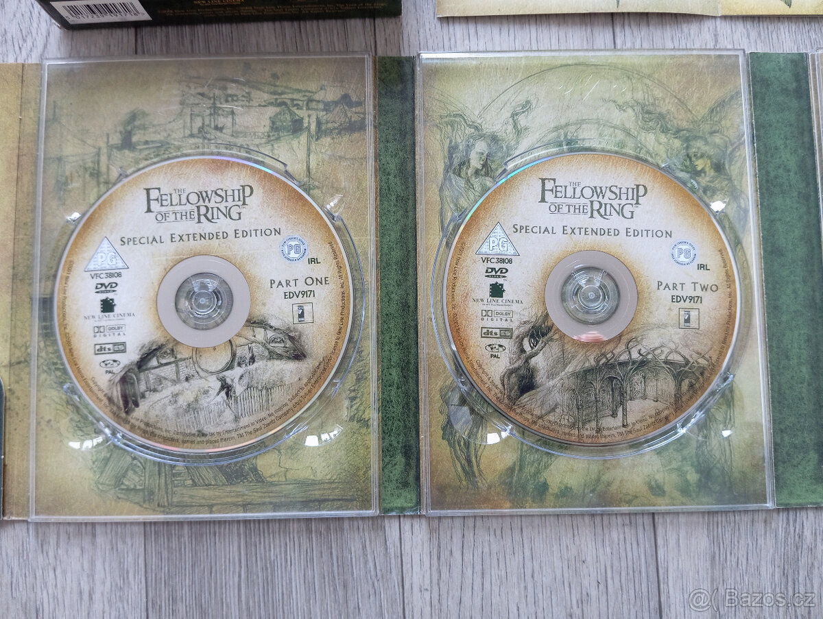 DVD LOTR Pán prstenu 1 Fellowship of the Ring - 3