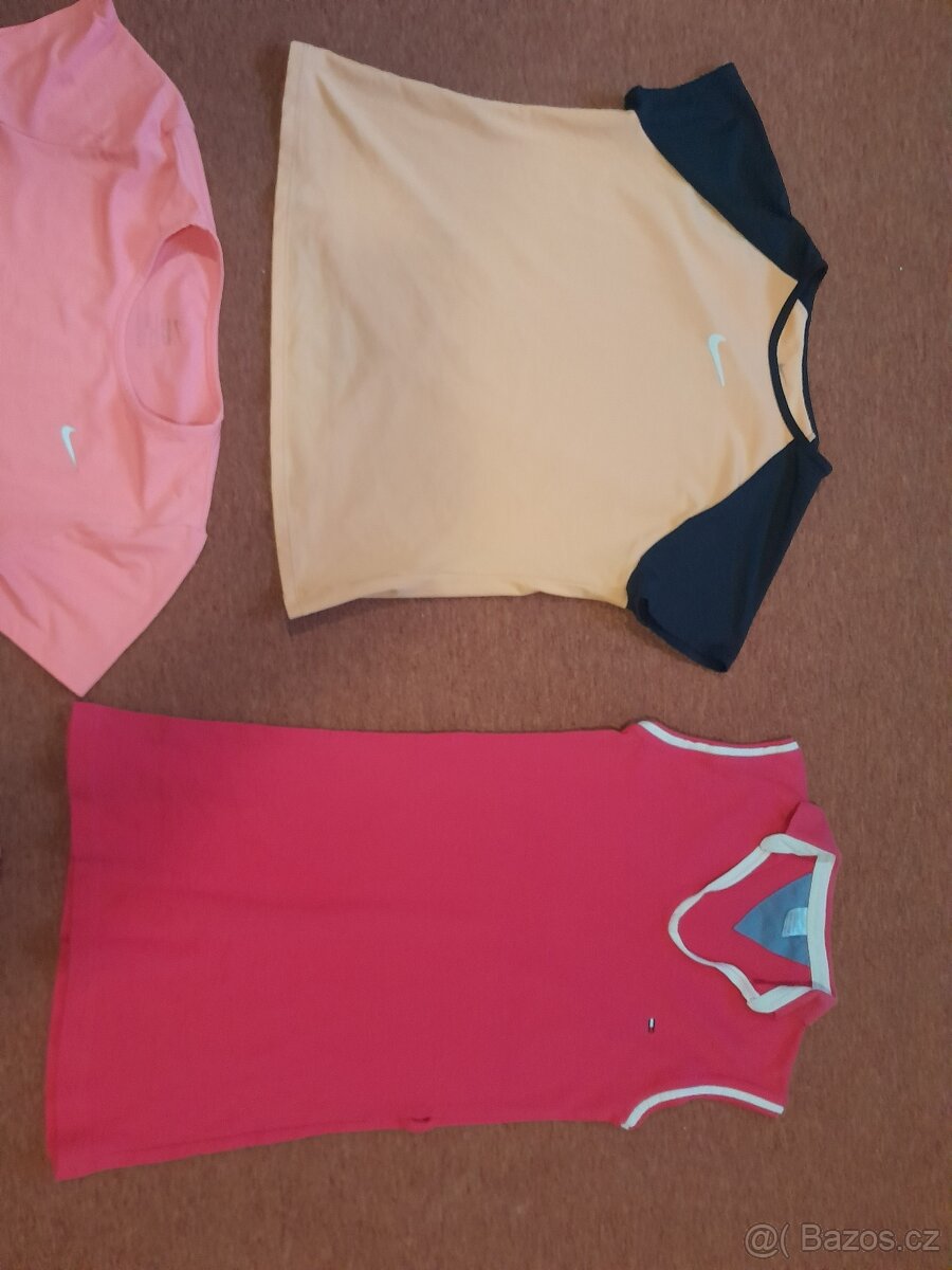 Trička krátký rukáv NEXT, BIDI BADU, NIKE, vel. 146-152 - 3