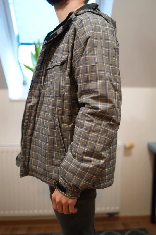 Šedá zimní bunda - 3