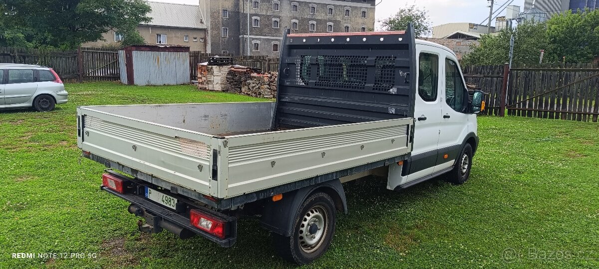 Prodám Ford Transit 2,2 TDCI 114kW, doublecab valník 7míst. - 3